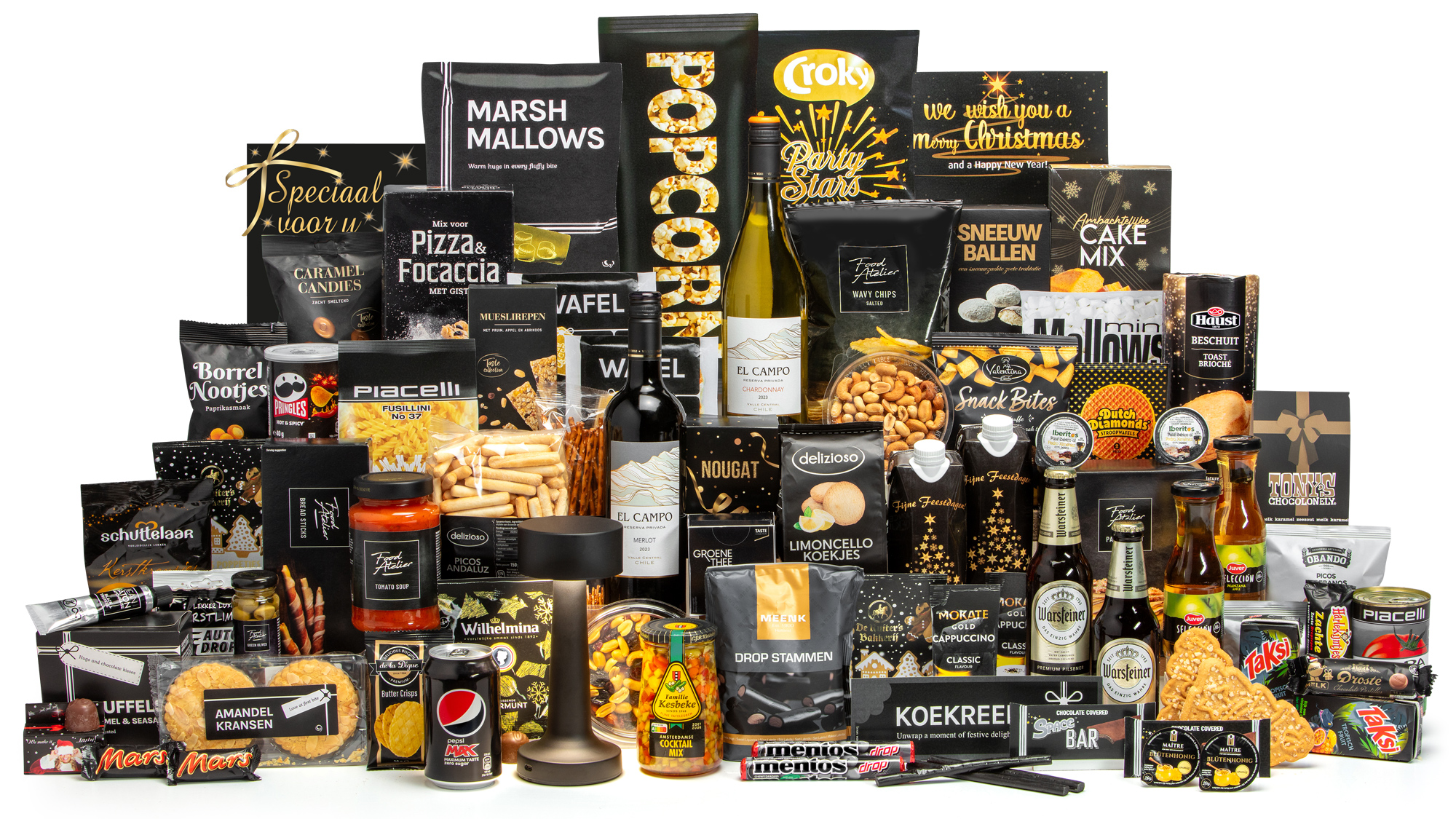 27 Zwart 100 Def Ukp 8556 Mega Zwarte Kerstverwennerij Kerstpakket