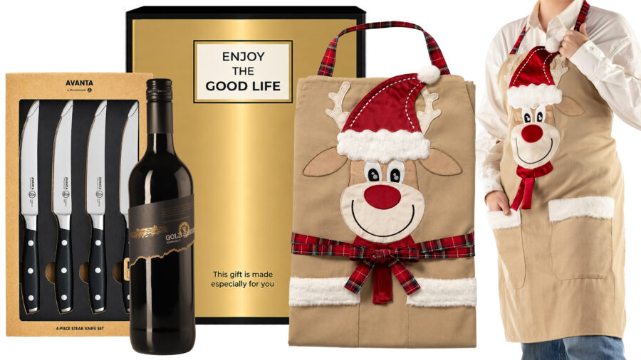 467 Kerst Met Messermeister - Hoogwaardige steakmessen van Messermeister, Luxe kerstpakket.