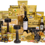 115 Goud 65 Ledlamp Zwart Def Ukp Kpp 4326 Fonkelend Goud Met Een Zwarte Touch Kerstpakket