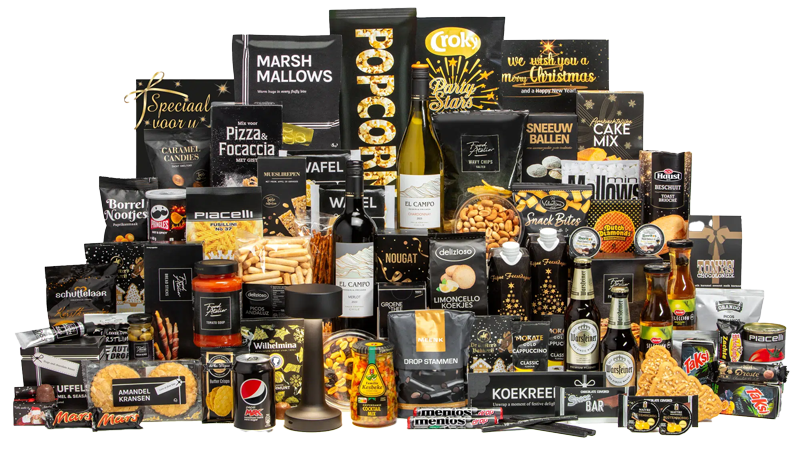 27 Zwart 100 Def Ukp 8556 Mega Zwarte Kerstverwennerij Kerstpakket