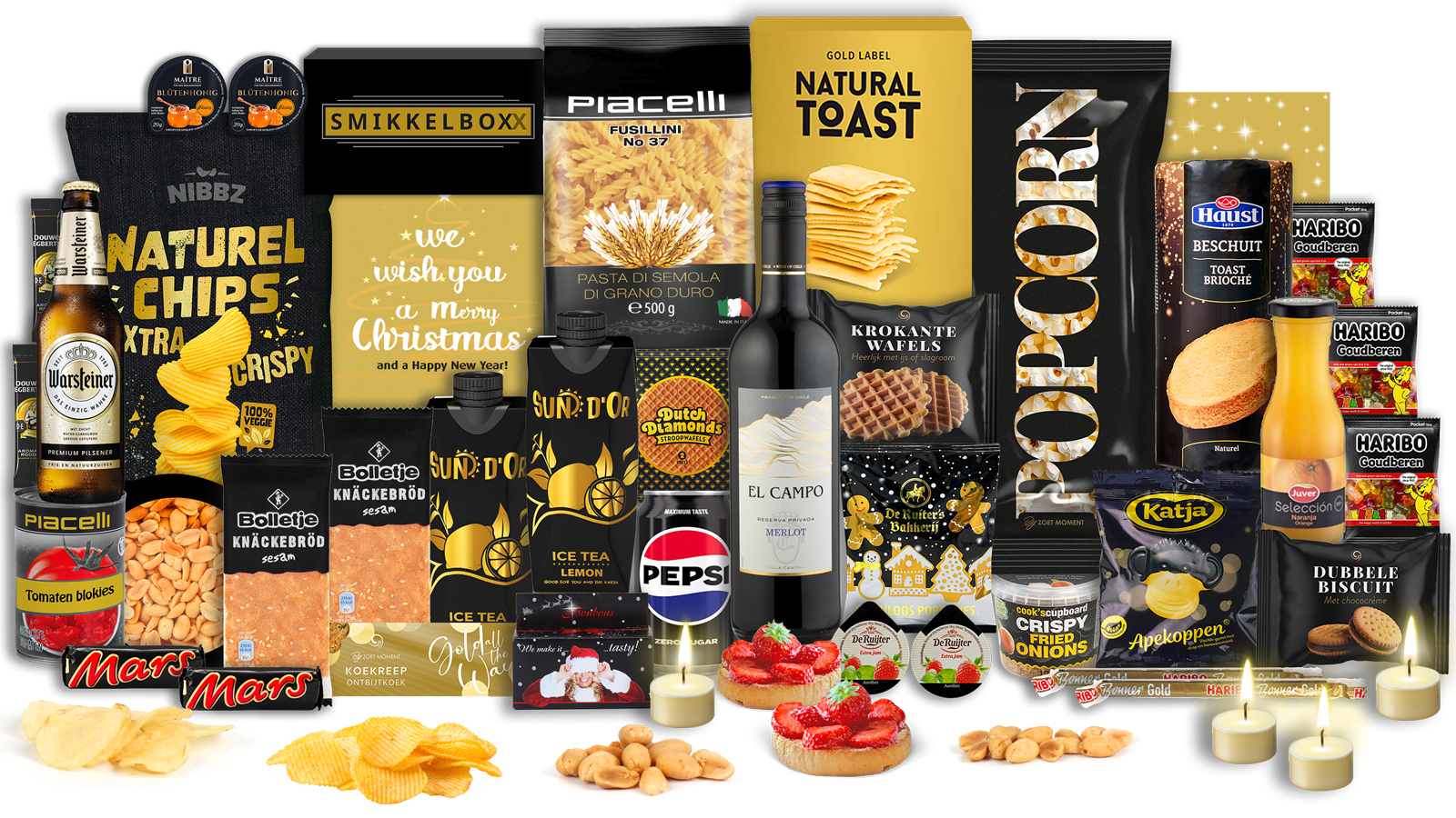 61 Zwart Goud 35 - Sprankelend zwart goud - kerstpakket