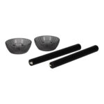 535 Jens Living Giftset Kandelaar En Kaars Zwart (2)