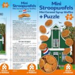 540 Mini Stroopwafels Met Puzzel Houten Holland Huis