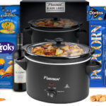 104 Blauw Slow Cooker 55 - Slowcooker Cadeau - kerstpakket