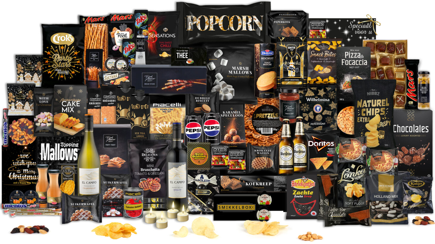 WAANZINNIG zwarte luxe - kerstpakket