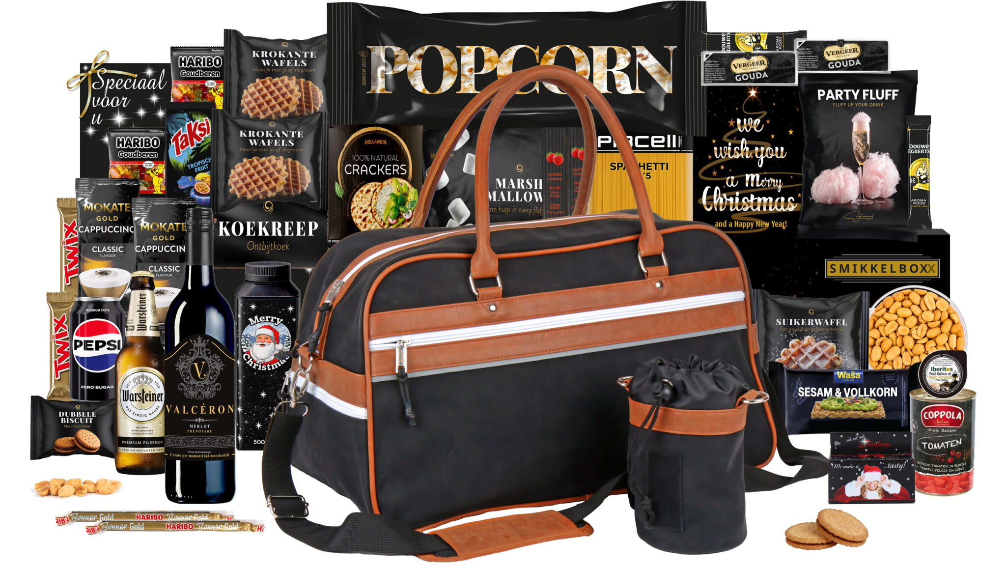 57 Zwart 60 Vintage Tas