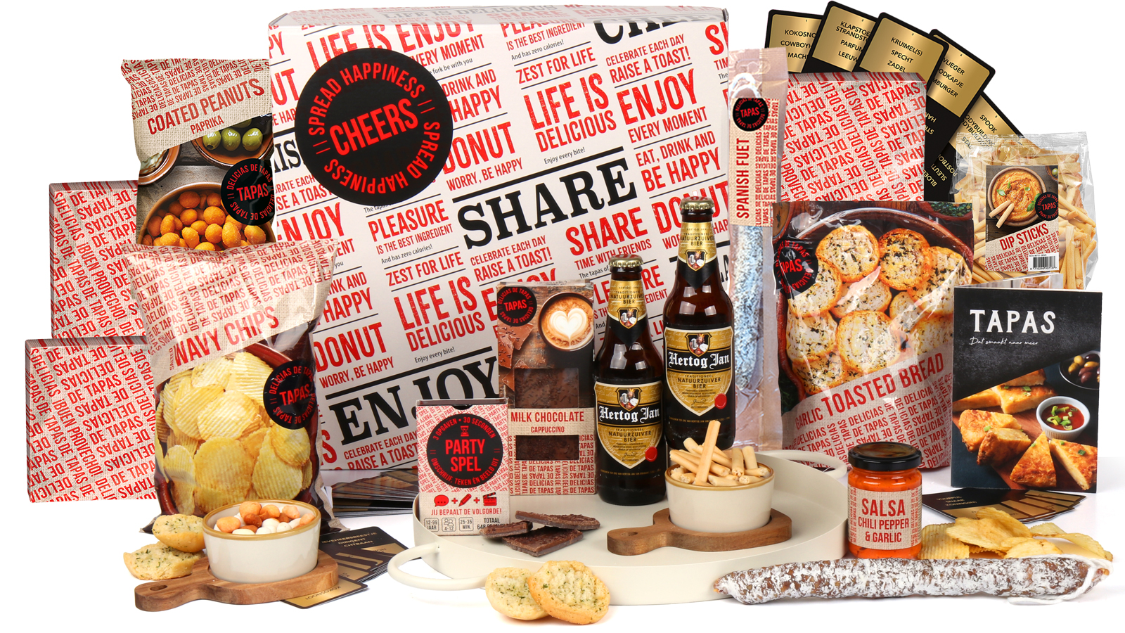 634 Heerlijke Tapas Avond 3957 - Heerlijke Tapas avond - kerstpakket