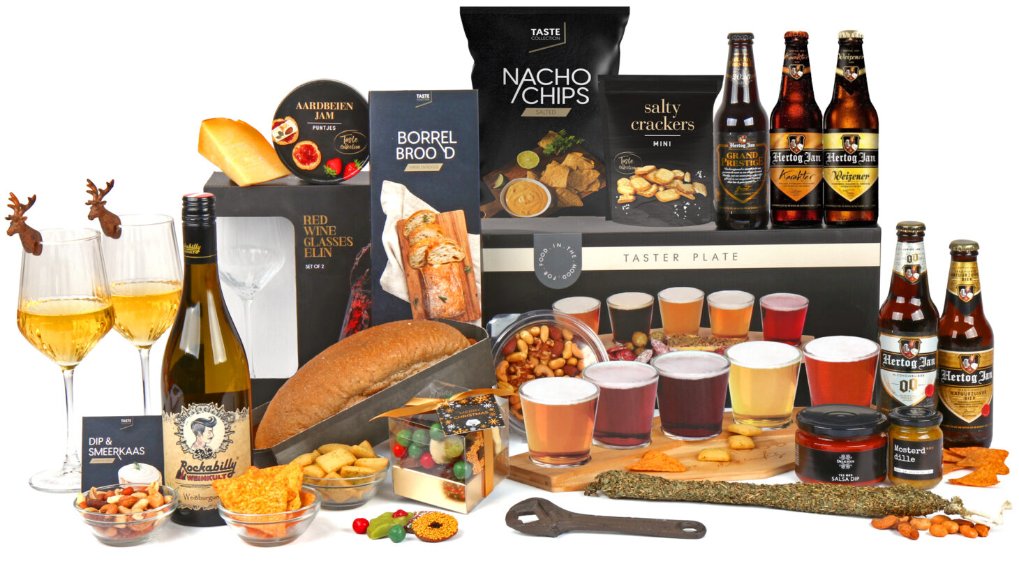 668 Bourgondisch Royale genieten Luxe kerstpakket 3858