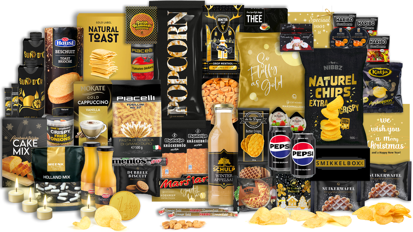 69 Zwart Goud 50 Na - Verantwoord genieten - alcoholvrij kerstpakket