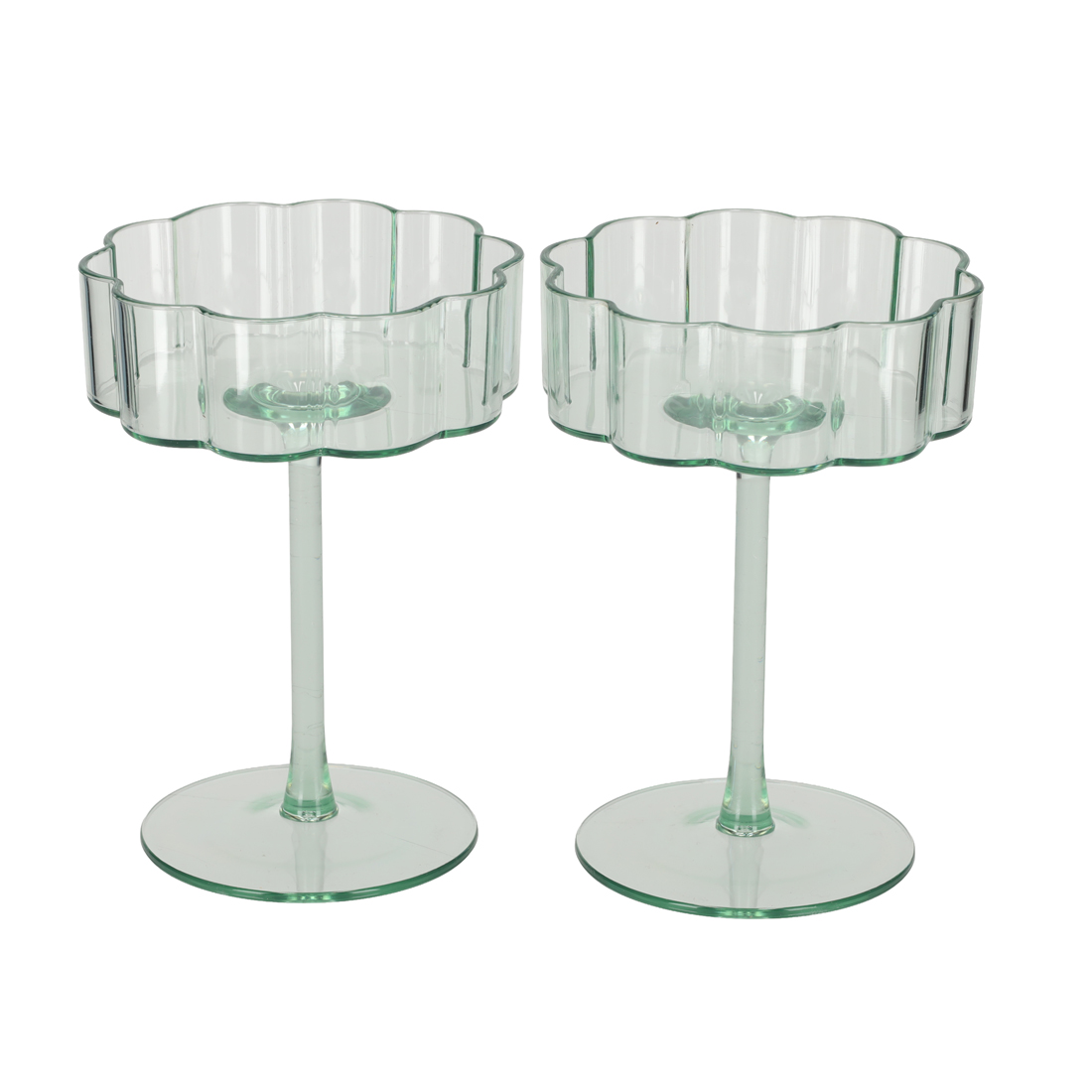 Cocktailglazen Groen Kunsstof 25788 3 (4)
