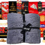 917 Zwart Rood+luxe Woondeken 150