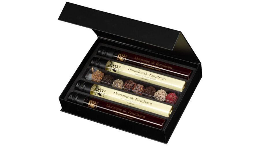 328 Wijnproeverij Met 4 Wijnen En 8 Chocoladetruffels, 4x100 Ml