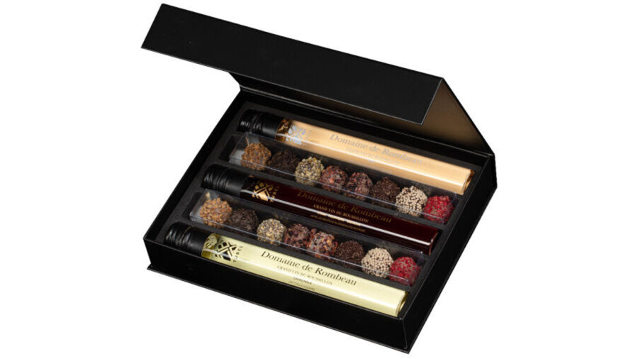 329 Wijnproeverij Met 3 Wijnen En 16 Chocolade Truffels