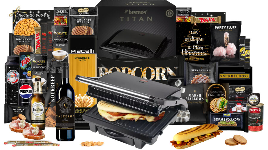Titan panini kerstfeest 160 Zwart 60 Panini