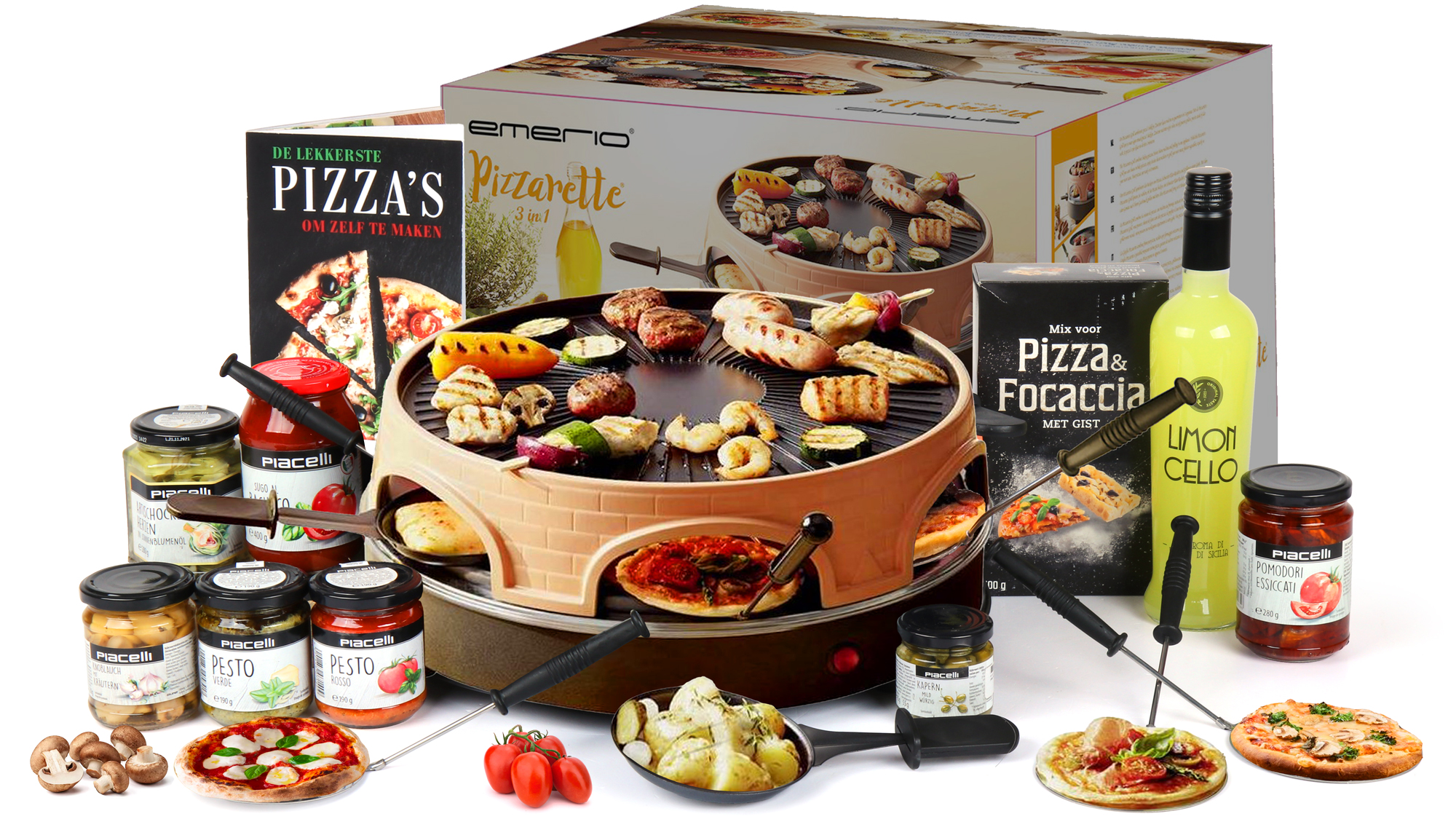357 Italiaanse Pizzarette Kerstbelevenis