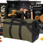 Luxe kerstpakket met zorgvuldig geselecteerde producten voor een sfeervol en origineel kerstcadeau.