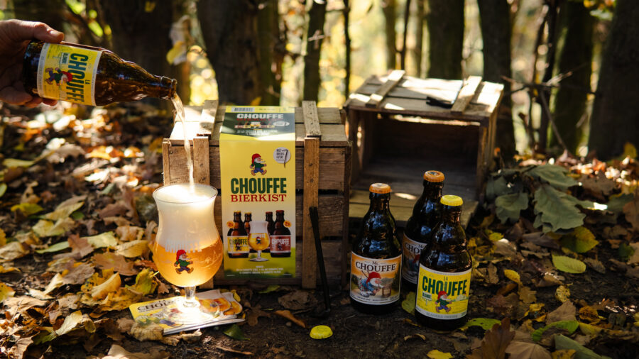512 Chouffe Bierkist Sfeer