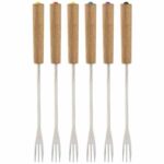 Aspen Fondueset Ski Gietijzer Met 6 Vorkjes (3)